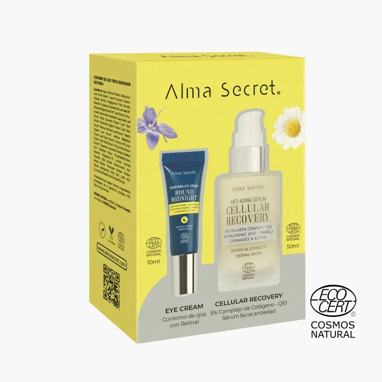 Alma Secret Pack Contorno de ojos Retinal 0.05% + Sérum Cellular Recovery 50 ml