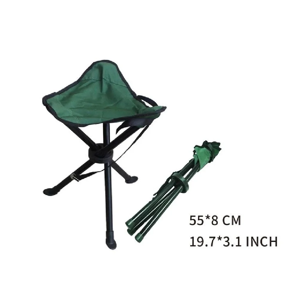 CM - Silla Plegable de Pesca Portátil - Acampar Al Aire Libre