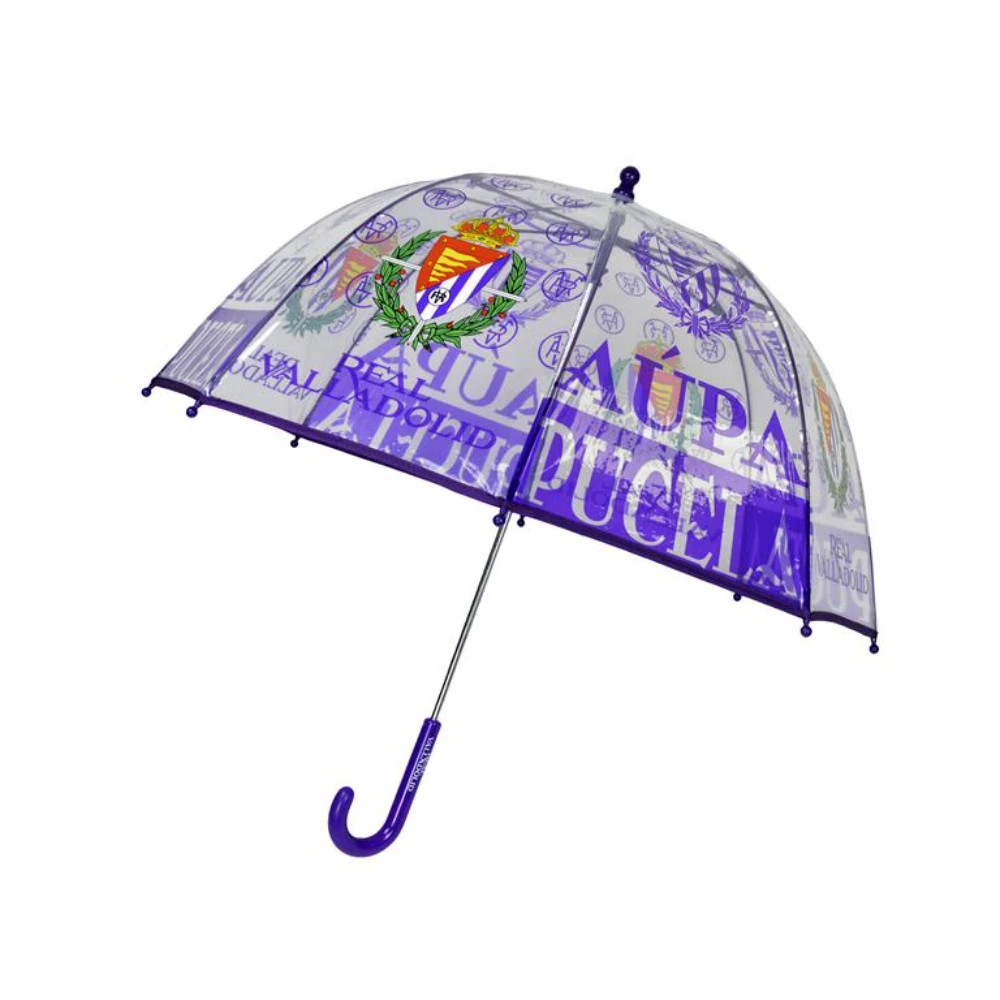 Real Valladolid Aupa Pucela 79844 transparent bubble umbrella