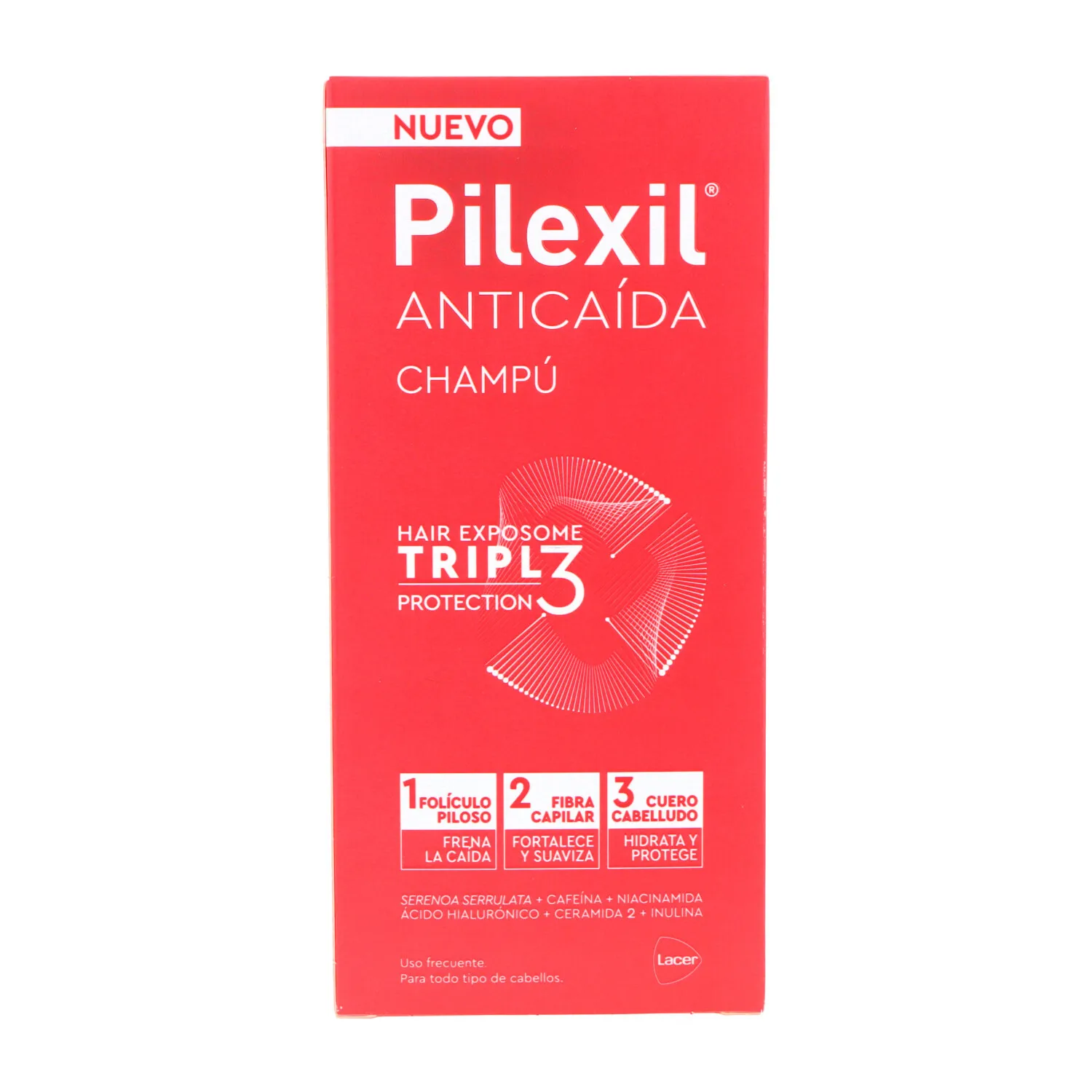Pilexil Champu Anticaida Triple 450ml