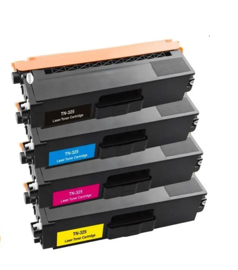 Pack 4 Toner Compatible Brother TN325 HL-4140/4150/4570 DCP9055 MFC-9460/9465 - Alta Calidad