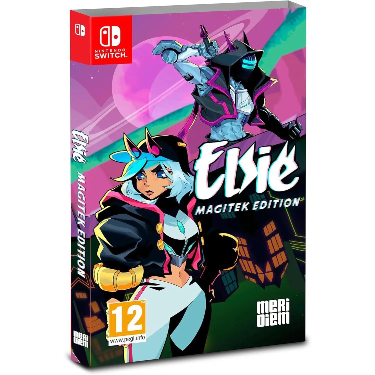 Meridiem Elsie - Magitek Edition - Nintendo Switch Esquiva, lánzate y dispara