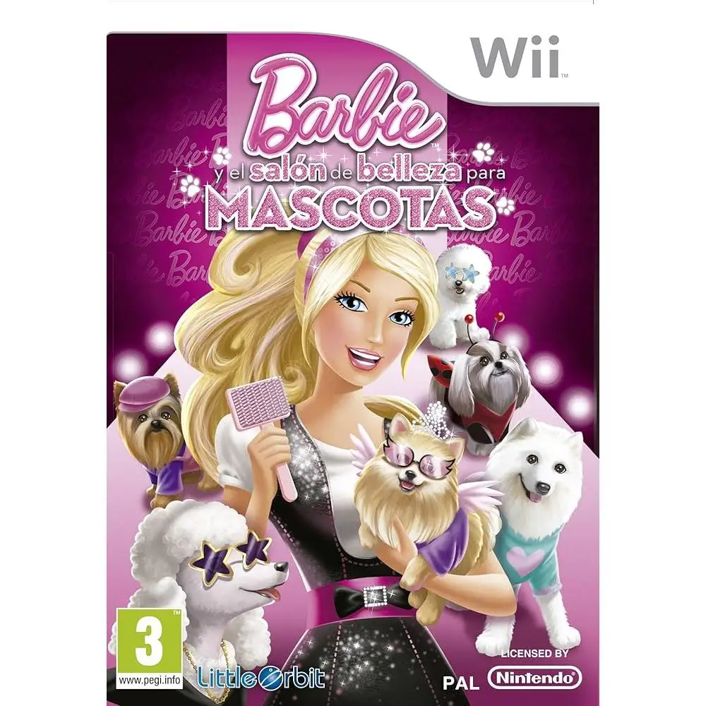Barbie: Salon de Belleza para Mascotas - Wii - Versión española