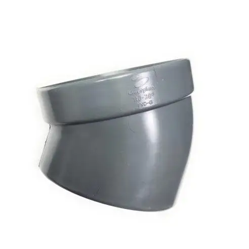 Codo PVC Evacuación M-H Ø 110 - 22º Crearplast CP11030