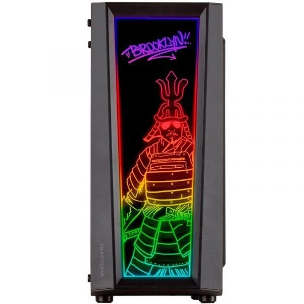 Mars Gaming MC-ART FRGB tempered glass USB 3.0 Black