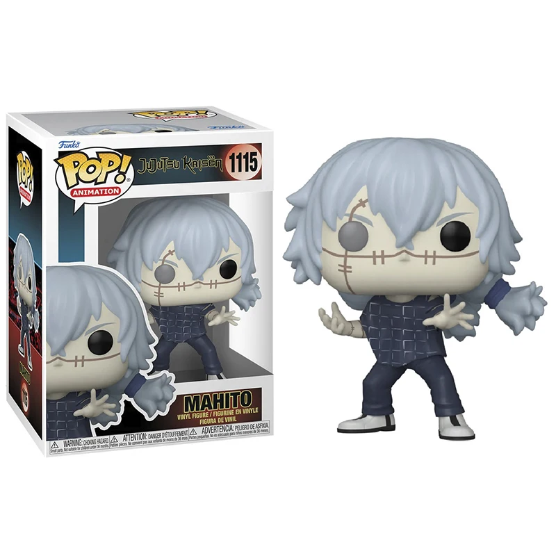 FUNKO POP! JUJUTSU KAISEN - MAHITO, 61359, Nº 1115, TIENDA CON LICENCIA OFICIAL, ENVIO EN 24-48 HORAS EN PENÍNSULA, FIGURA, CABEZÓN, MUÑECO, JUGUETES, SERIE, ANIME, MALDICIÓN
