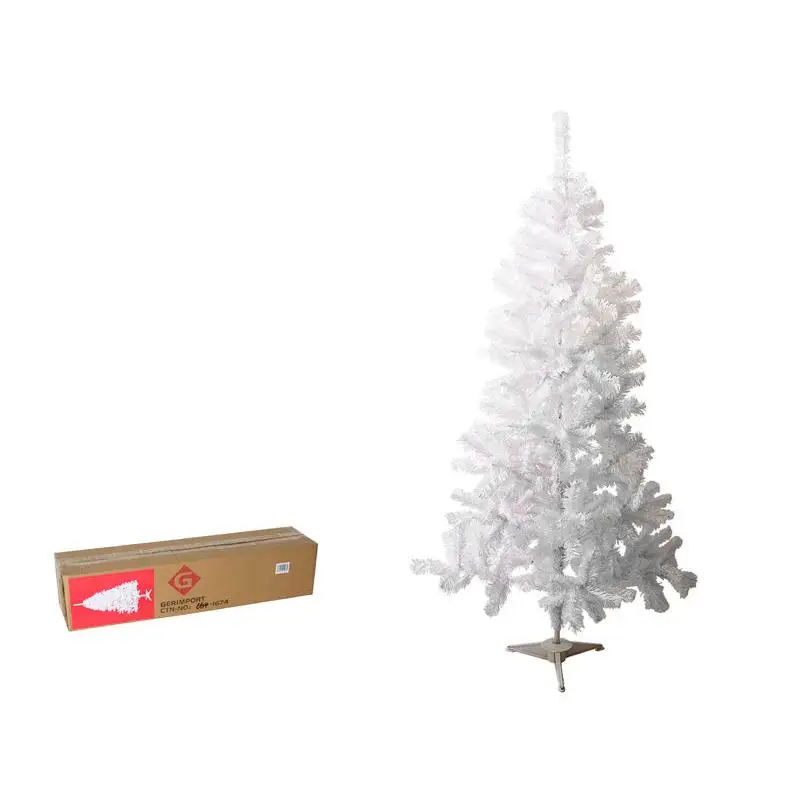 Árbol Navidad Blanco Gerimport 180cm - Decoración Navideña Perfecta