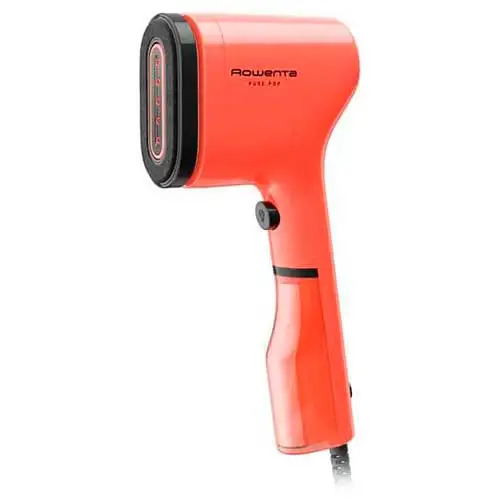 Plancha Vertical 1300W 20gr Rowenta DR2022 Quitapelusas Rojo Coral