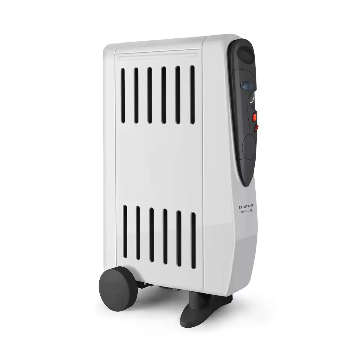 Taurus-Tuareg oil radiator. From 1500 to 2500W. Gray Color. Steel product Material. Cable length 160 cm