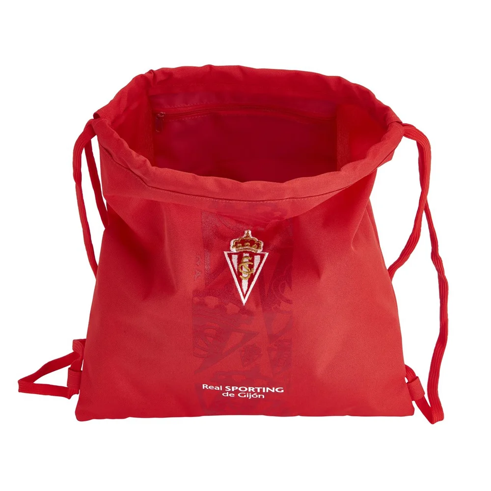 Real sporting de gijon body flat bag 35x40 cm (safta 611972196 )