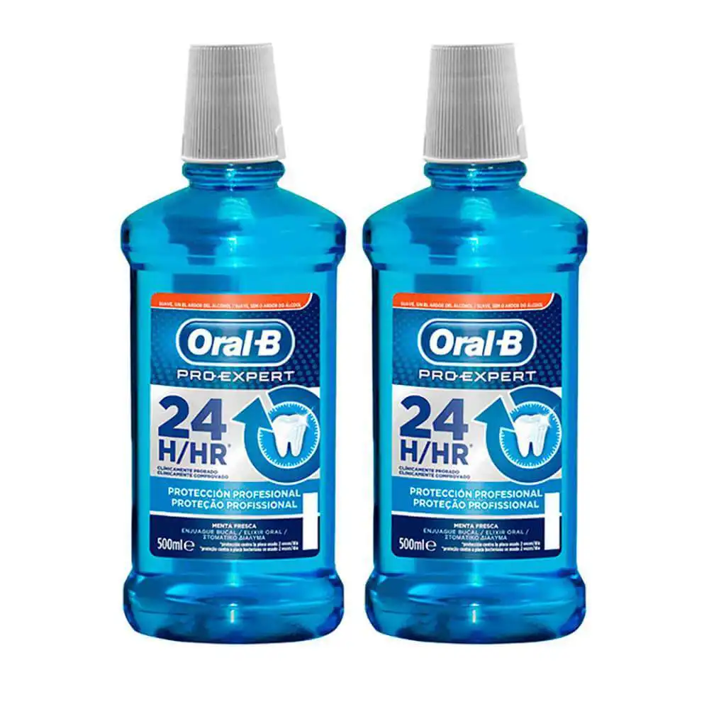 Oral-B Pro Expert Protección Colutorio 500 ml Duplo