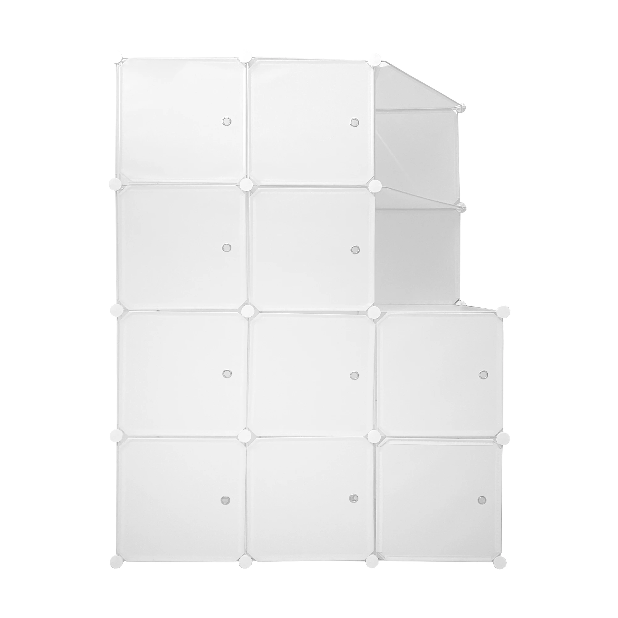 Armario Vestidor Nyana Cube Personalizable 10 Cubos/Puertas 2 Esquineras