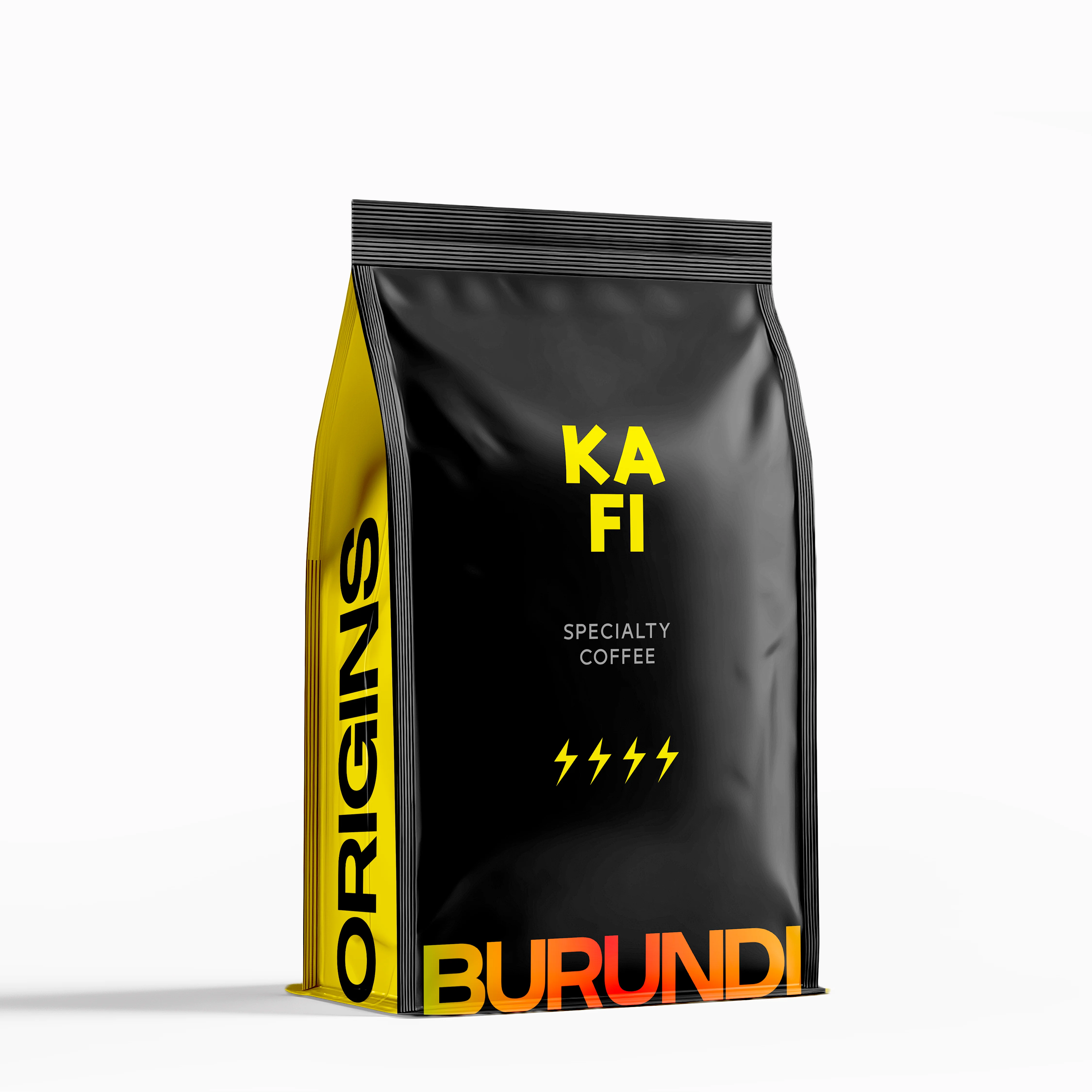 KAFI Café de Burundi 100 % Arábica en Grano  - Tostado Fresco Semanal, Café de Especialidad
