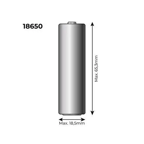 Edm rechargeable 3,7V 2300mah 18650 lithium battery with protection circuit