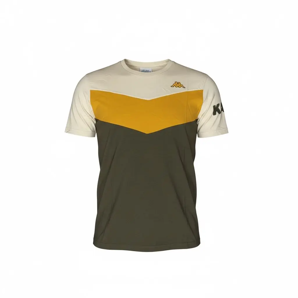 Camiseta de hombre Kappa Boxom manga corta 100% Algodón