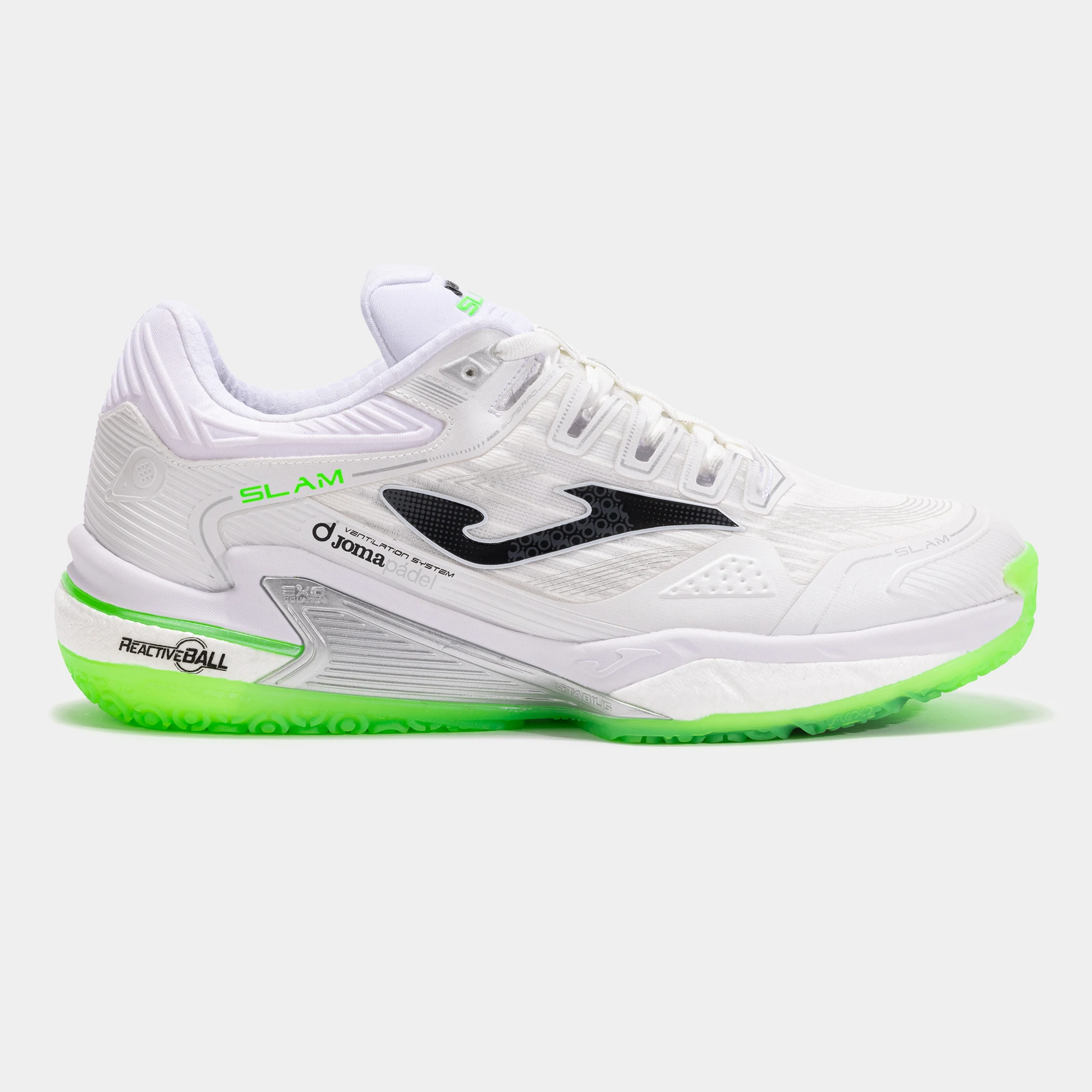 Zapatillas Joma Slam Men 2502 White - zapatillas de pádel