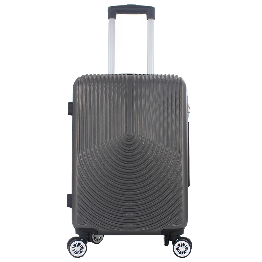 Airplane Suitcase Hand Luggage Travel Cabin Trolley Hard ABS 4 Wheels Rigid Cabin Suitcase with Telescopic Handle 55x35x20CM