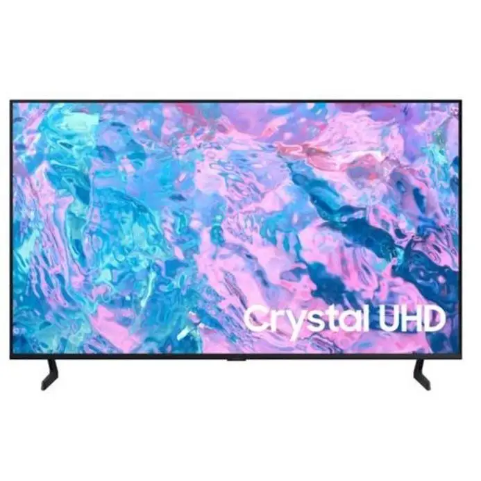 SAMSUNG 55UE55CU7092 4K SMART TV features a 55-inch LED flat screen with 3840 x 2160 resolution, Bluetooth 5.2, and Tizen OS, making it a top choice for smart television enthusiasts. #1