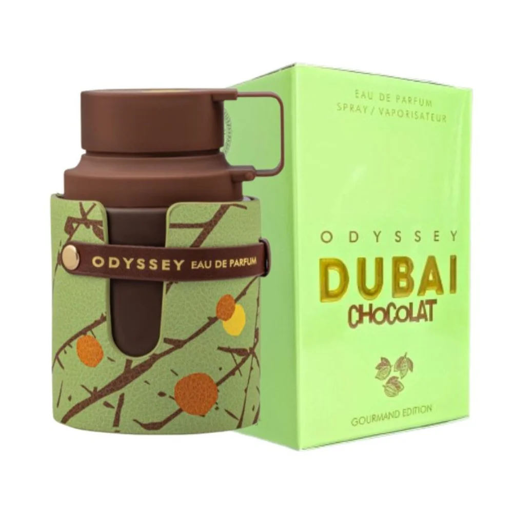 **Armaf Odyssey Dubai Chocolat 100 ml – Perfume Árabe Exclusivo para Hombre con Cacao y Maderas Preciosas**