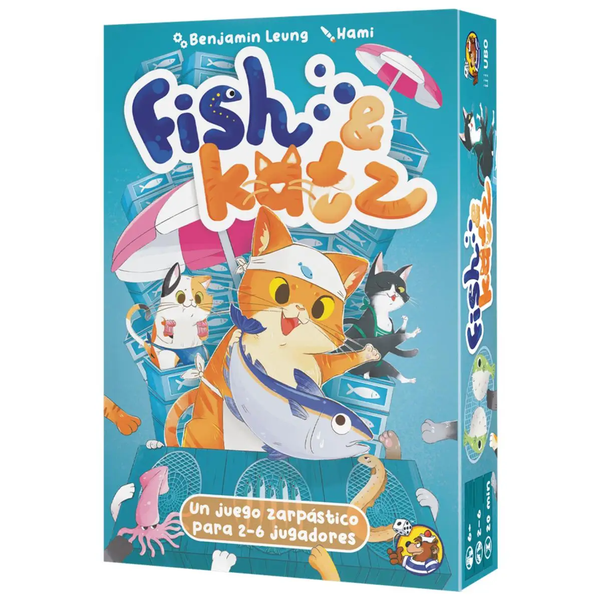 Asmodee - Juego de mesa Fish & Katz