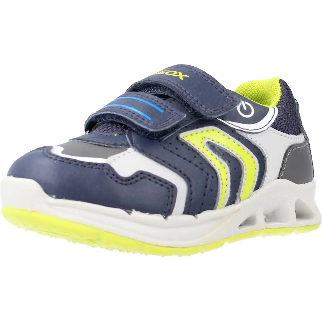 Geox B Dakin Boy A Boys' Sneakers - Blue Textile Lining
