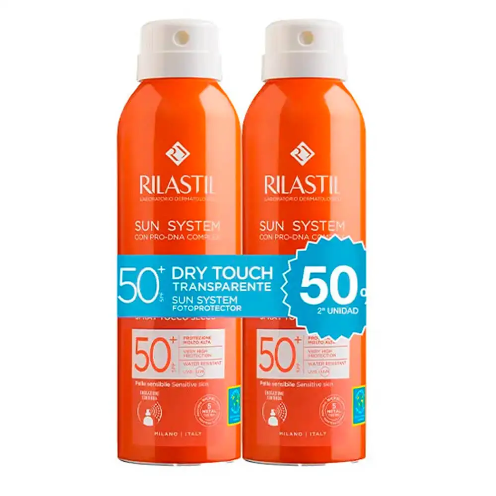 Rilastil Dry Touch Transparente Duplo