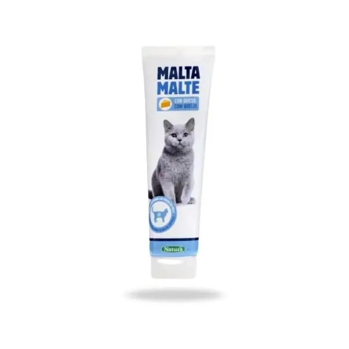 Malta para Gato NATURA con Queso 100gr