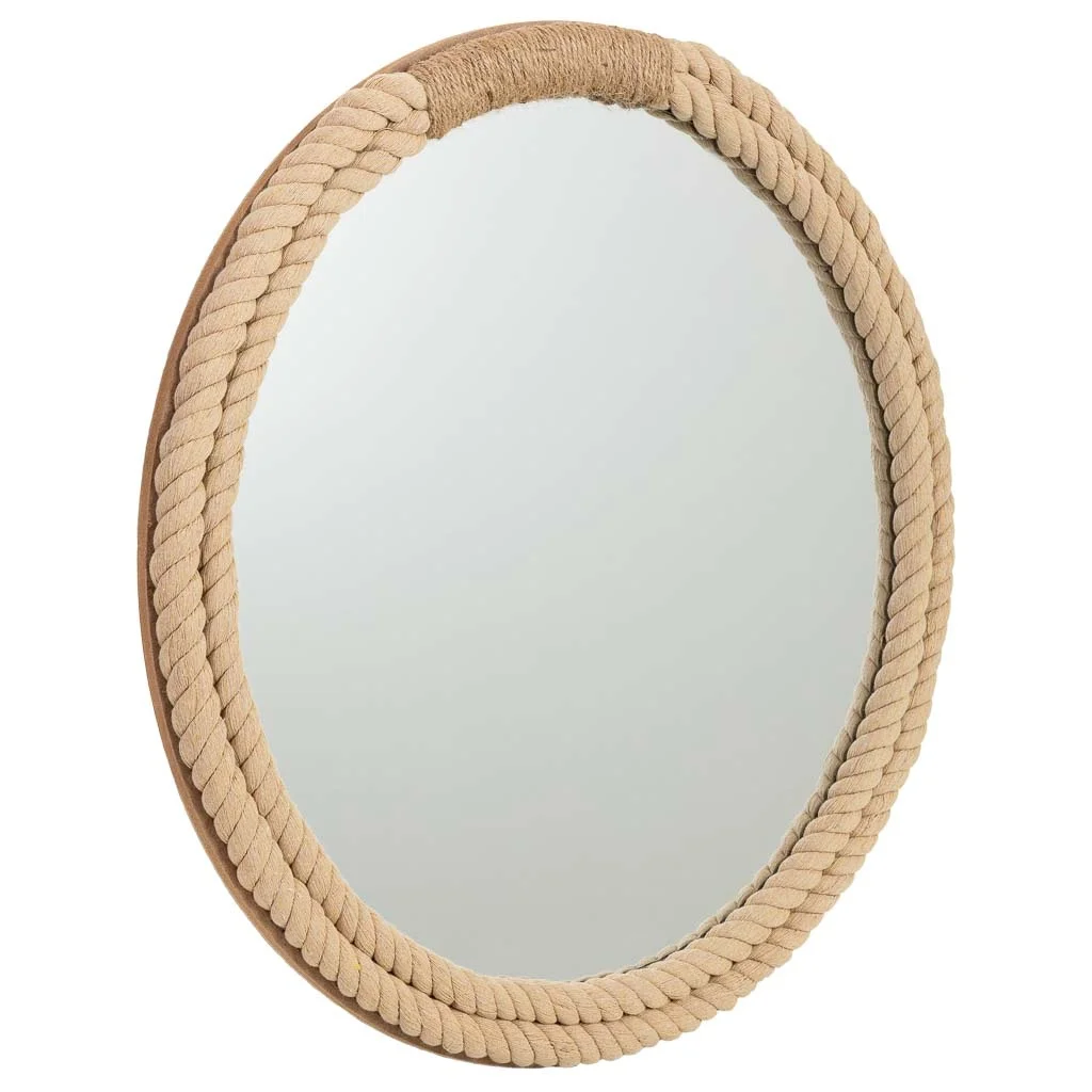 Wonderlust Deco - Espejo de madera 60x3x60 Marrón D60x03