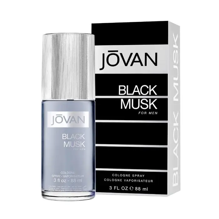 Jovan Black Musk Eau de Cologne 90ml Vaporizador para Hombre