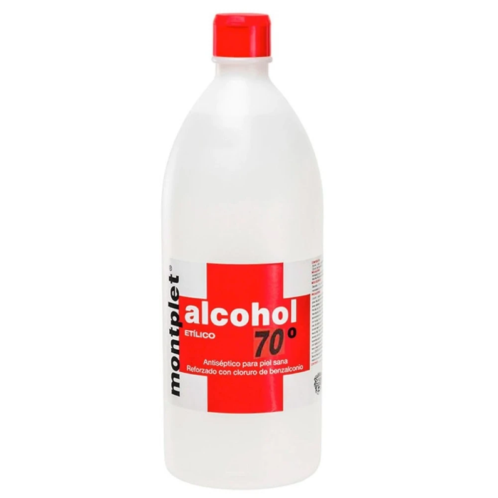 ALCOHOL (MONTPLET) ETILICO 70º 1L Inscrito por la Agencia Española del Medicamento