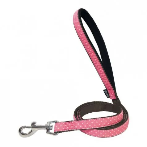 Gloria Correa Estampado De Puntos Para Perro Rosa