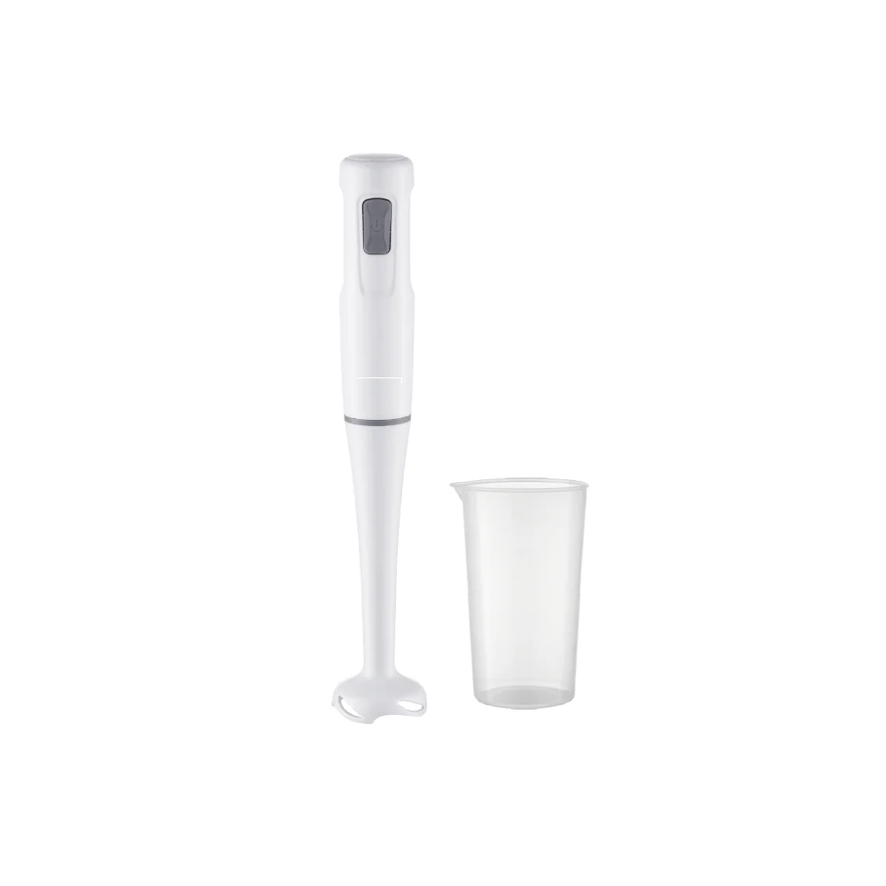 SPARK - BATIDORA DE MANO 300W -  CUERPO DE PLÁSTICO - CUCHILLAS DE ACERO INOXIDABLE PARA MEZCLAR Y BATIR - AGARRE ERGONÓMICO - VASO MEDIDOR