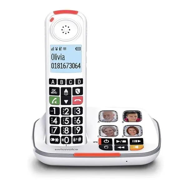 Teléfono Inalámbrico Swissvoice Xtra 2355 Teclas Grandes
