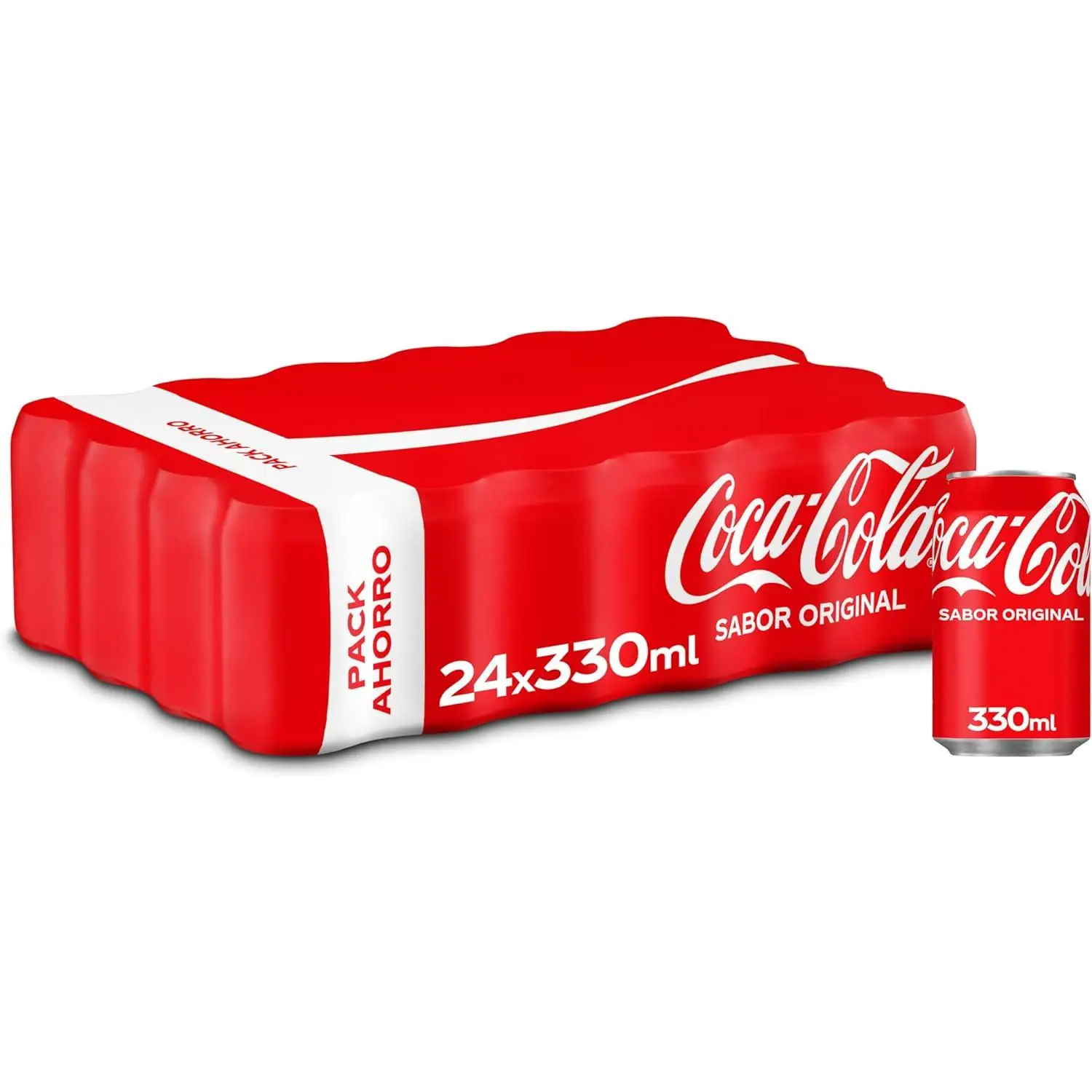 Coca Cola 24 Unidades - Lata de 33 cl - Importacion - Sabor Original