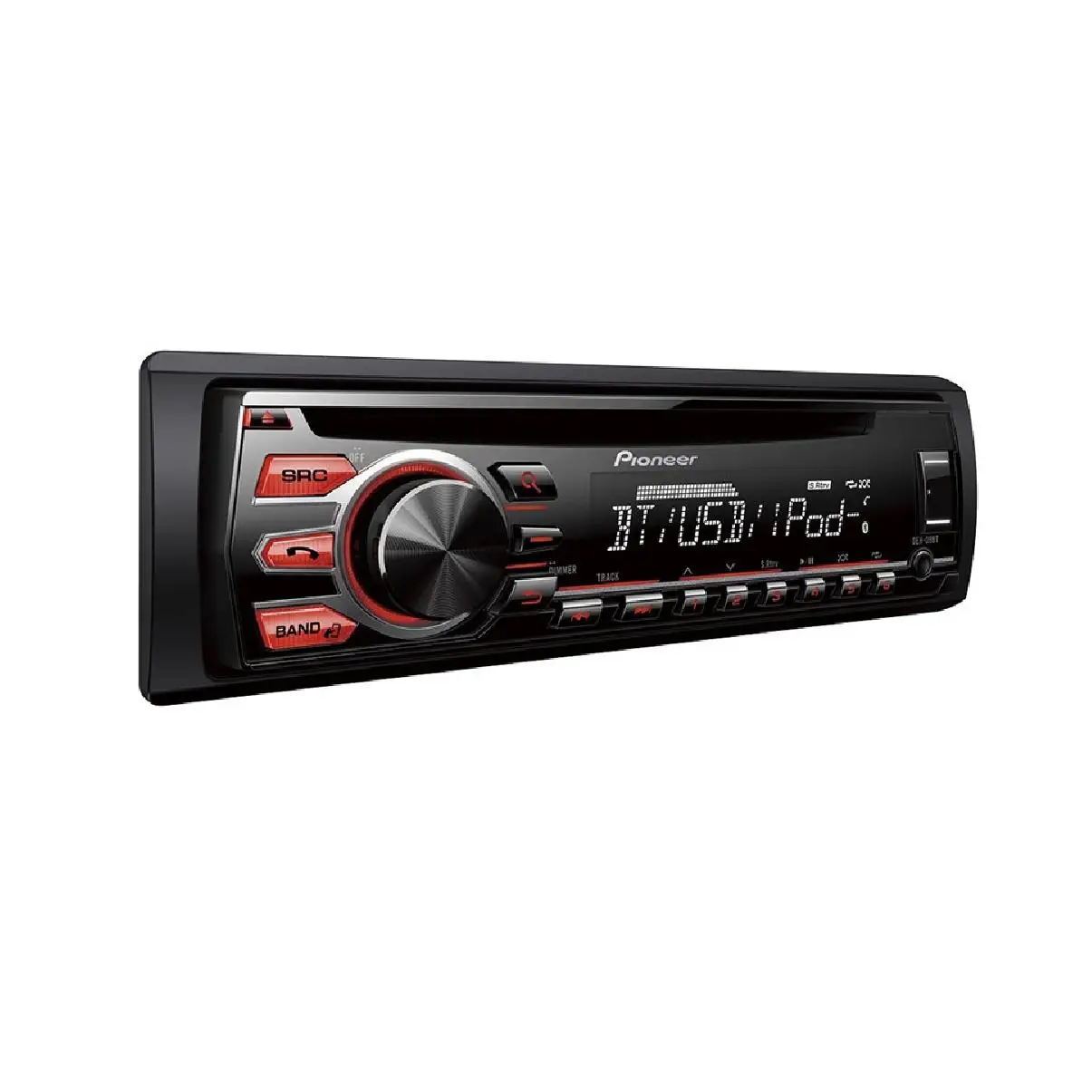 PIONEER DEH-09BT - Autorradio con RDS, reproductor de CD , Bluetooth® y Aux-In iluminado