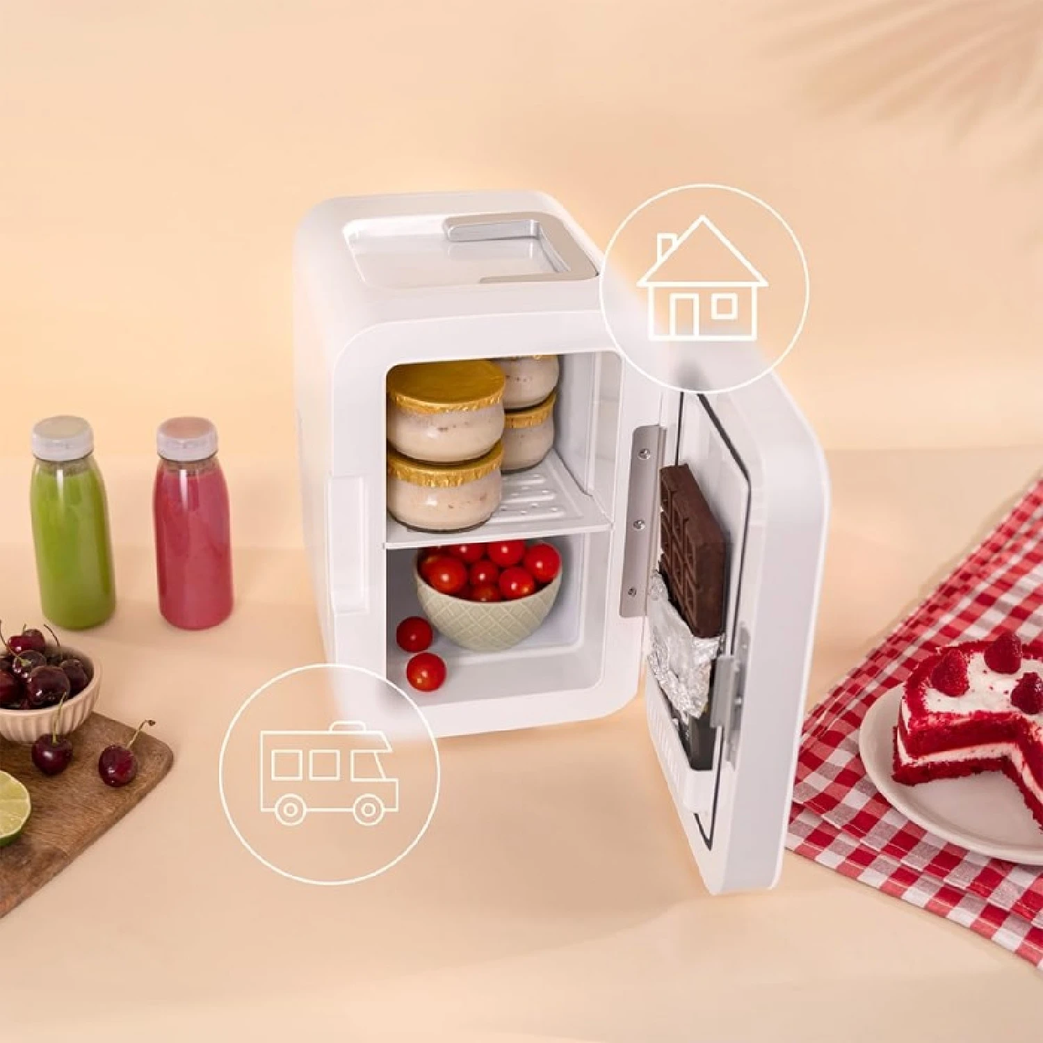 Cecotec minicooling bolero minicooling 10l bahamas beige