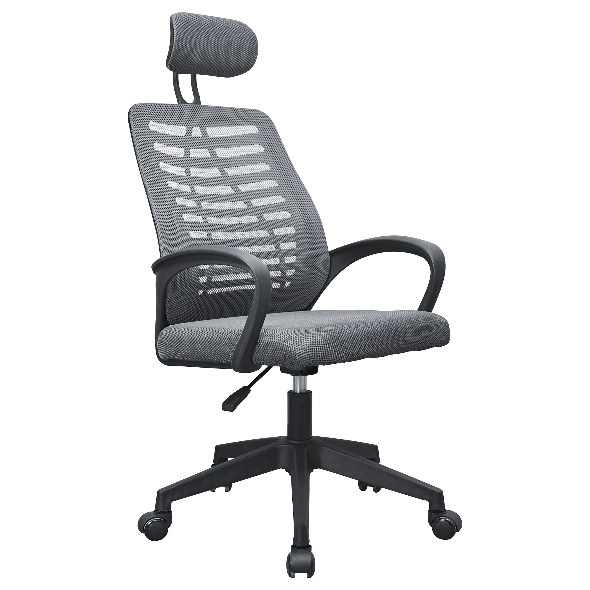 Mars Gaming MGC-ERGOB, Silla Gaming Ergonómica, Asiento y Respaldo de Malla Transpirable, Reposacabezas Regulable, Altura Ajustable entre 110.5 y 120.5cm, Sistema de Balanceo de 3° a 18°, Silla de