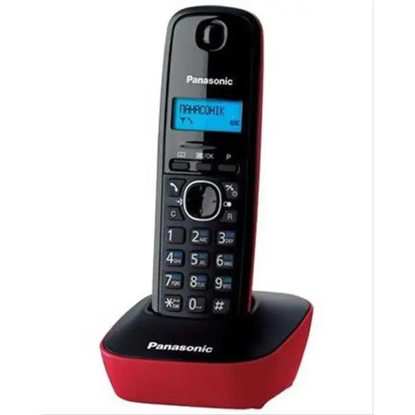 Phone Dect Panasonic Kx-Tg1611spr black/red