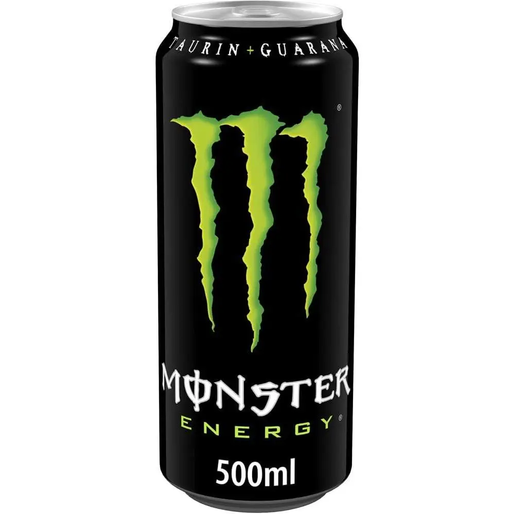Monster Energy Original - 24 latas de 500ml - Bebida energetica Monster Green
