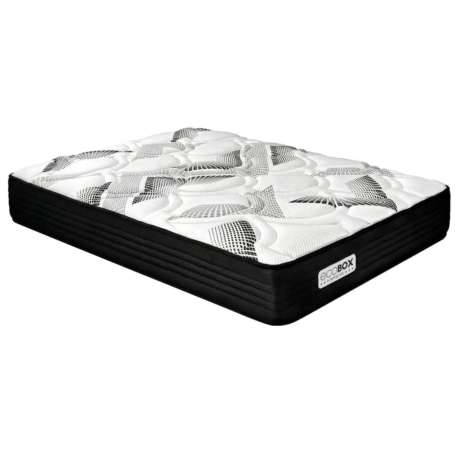 Colchón Muelles Ensacados + Viscoelástica Eco Box Firmeza Media