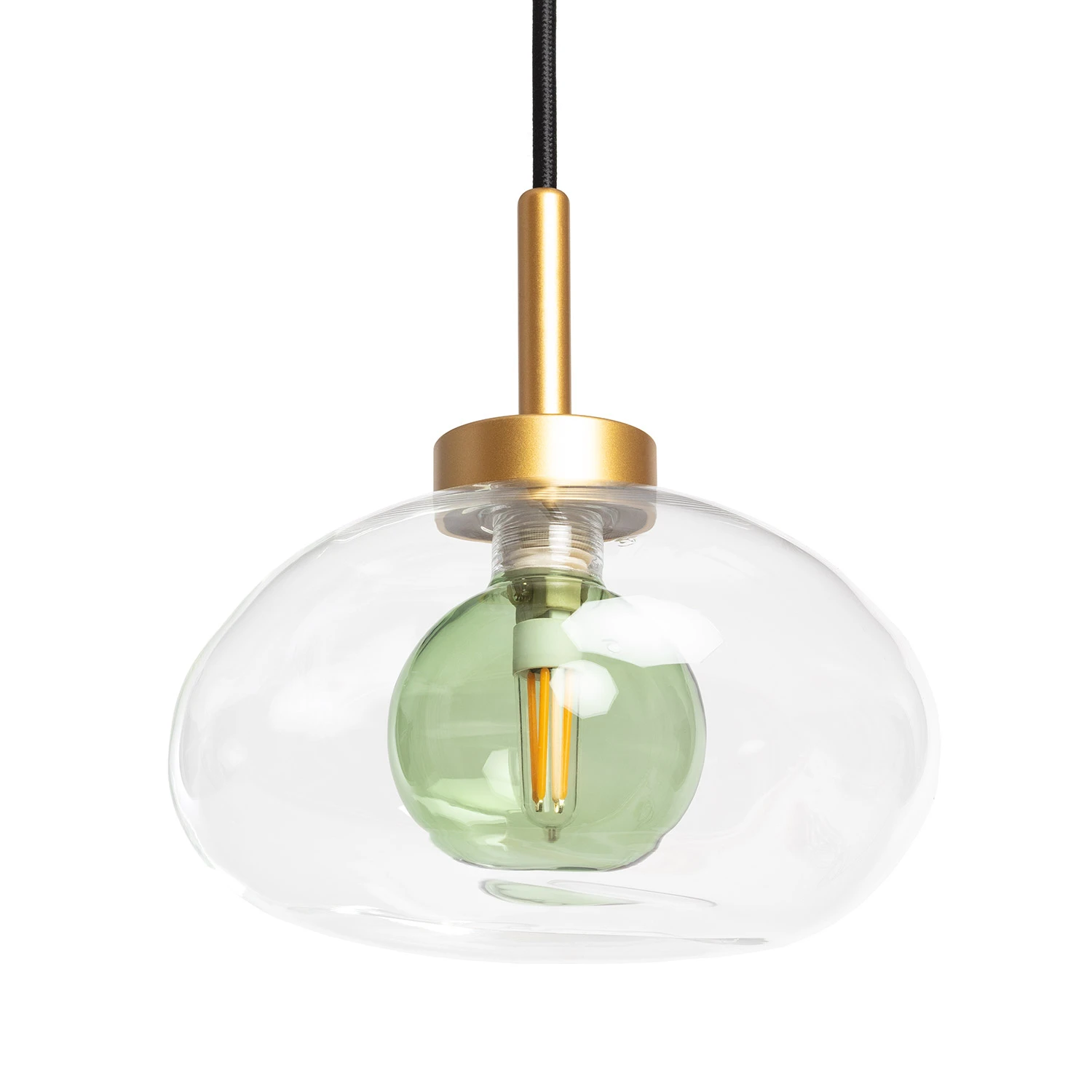 Ledkia Lámpara Colgante Aluminio Hassi Verde