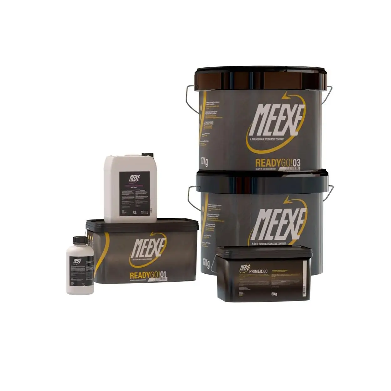 Pack de Microcemento Meexe Ready Go! 20m² – Mate o Satinado | Revestimiento Continuo Alta Durabilidad y Fácil Aplicación