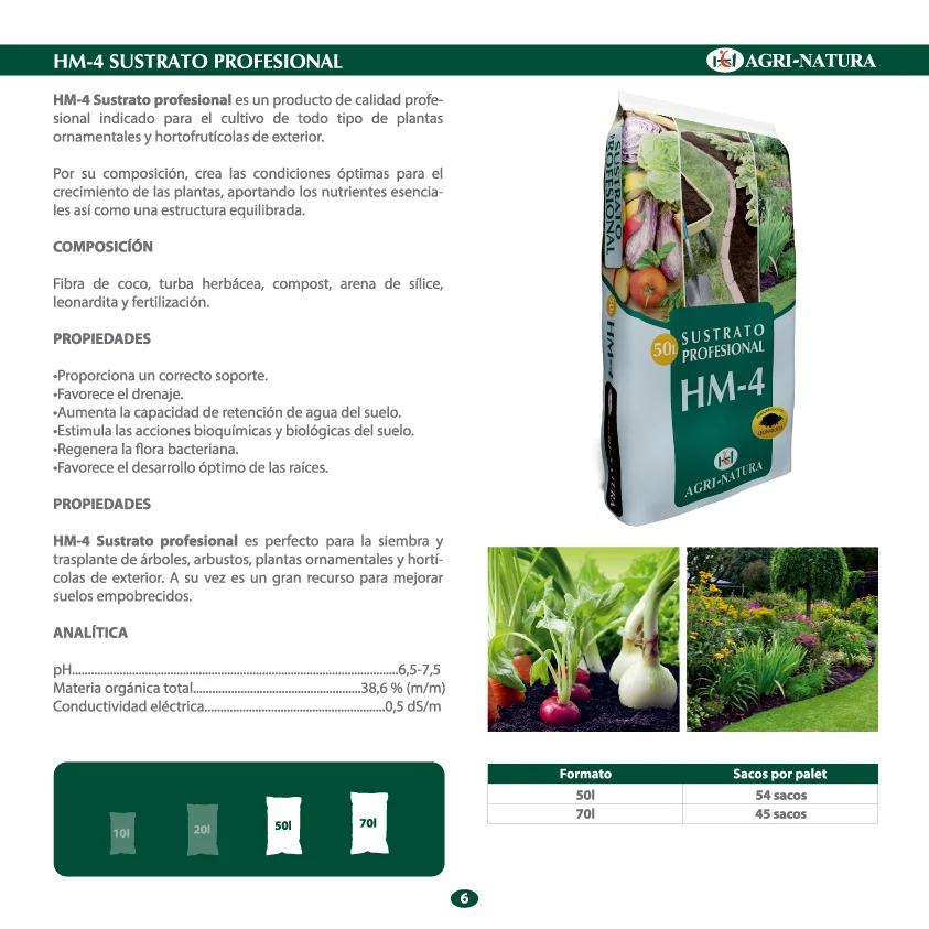 ✅ Guerto 70l premium professional substrate for agrinature hm4 a substrate for all types of indoor and outdoor plants, garden areas and all types of gardens. 70 liter container. Discover its nature and its top quality.