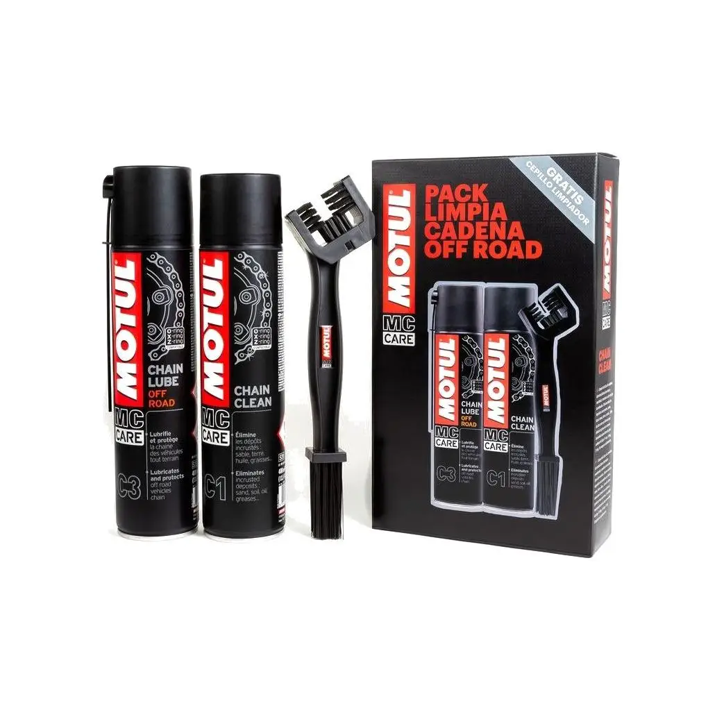 Cleaning and grease pack for off road motorcycle chains (c1+c3) 109918