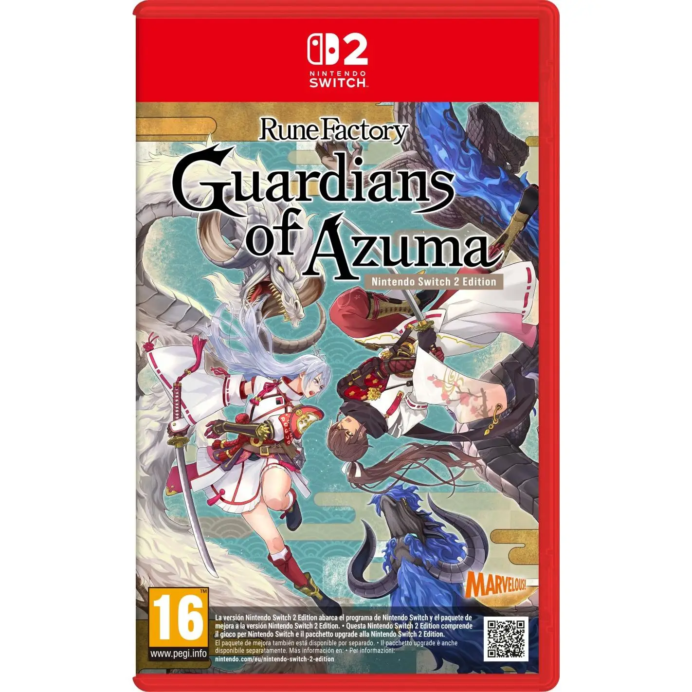 Meridiem Games Rune Factory: Guardians Of Azuma - Switch 2 - Version Española