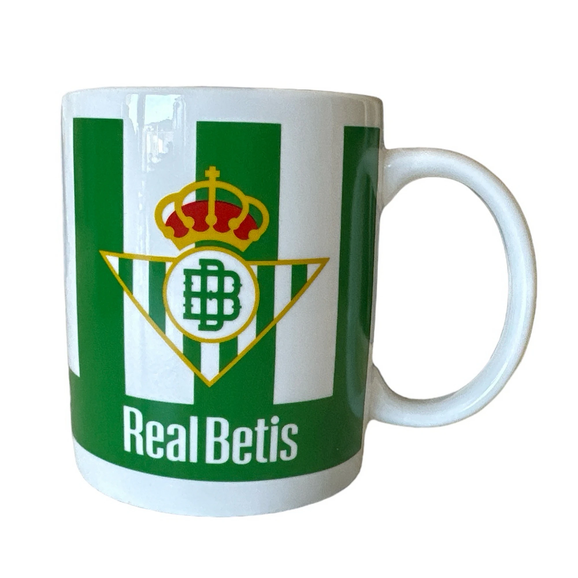 300 ML Real Betis Striped Ceramic Cup