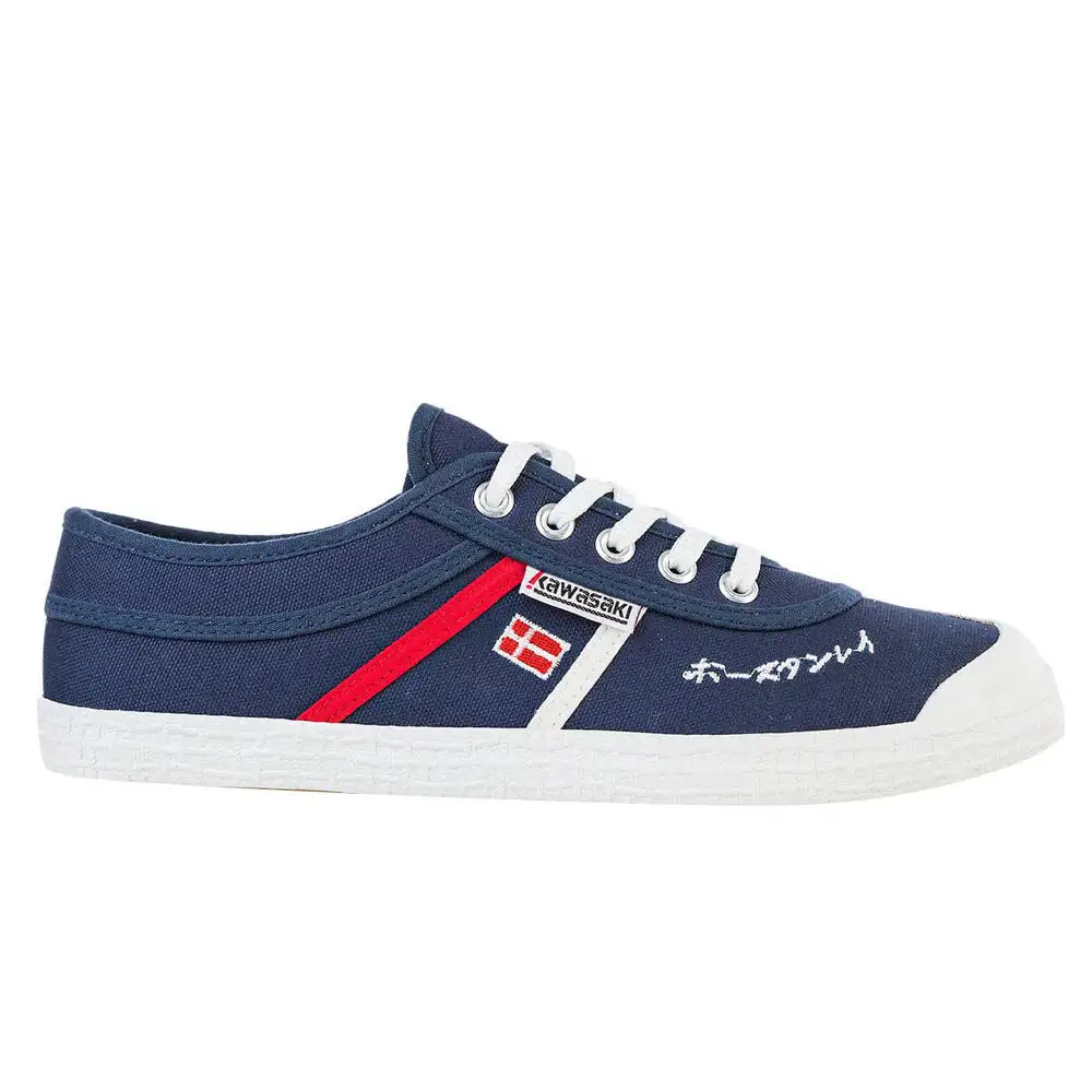Zapatillas de Lona Kawasaki Signature K202601, Diseño Clásico Unisex en Azul Marino