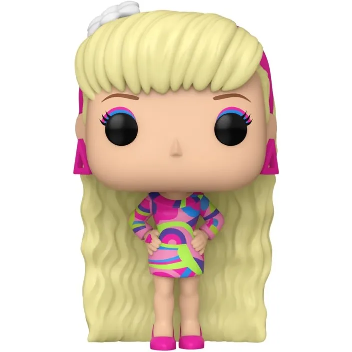 Figura Funko Pop! Retro Toys Barbie 65 Aniversario Totally Hair Barbie Modelo 123 | 67454 - Original - Figuras Miniaturas Coleccionables Para Exhibición - Idea De Regalo - Mercancía Oficial -