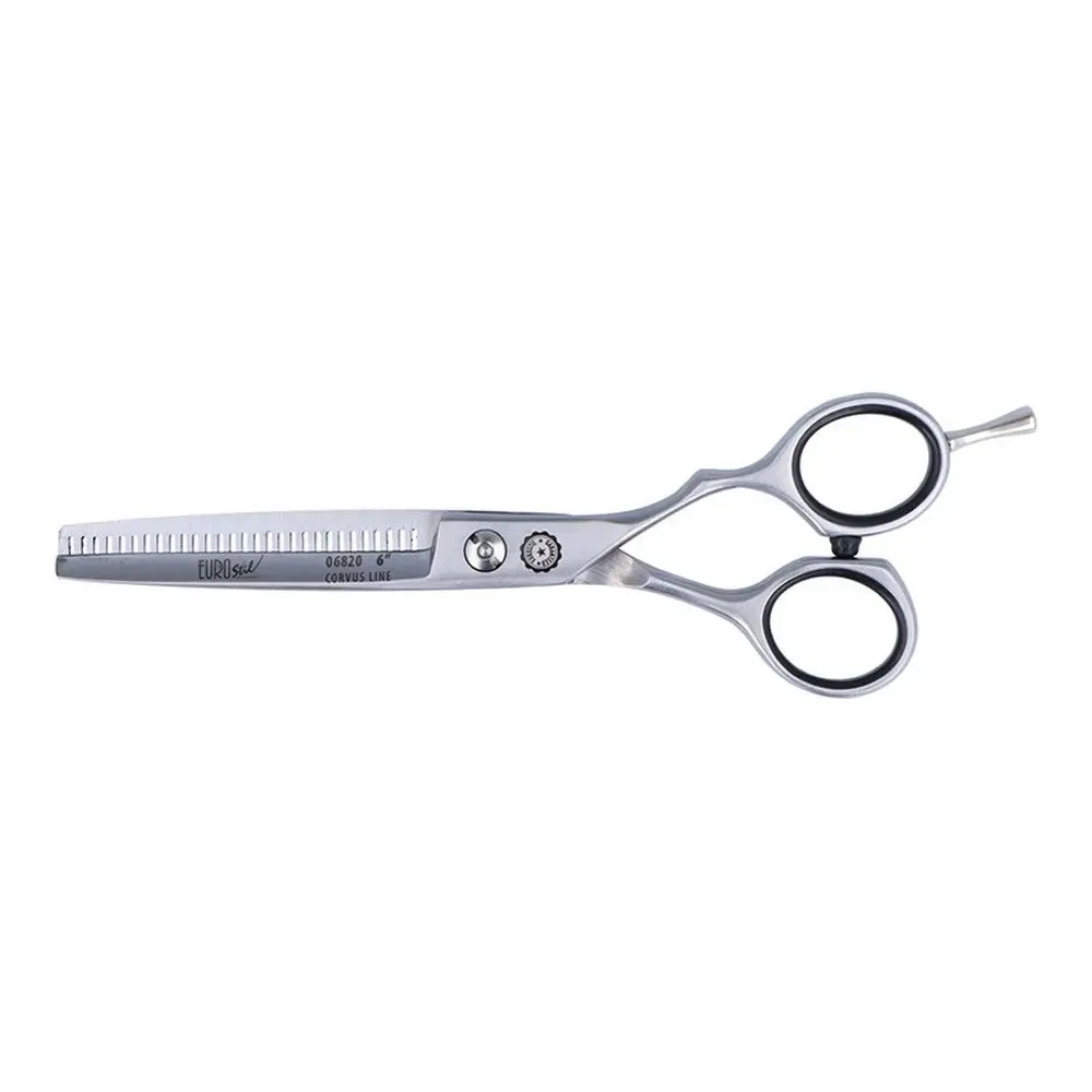 EUROSTIL TIJERA DE ESCULPIR CORVUS LINE 6''' Offset - Eurostil Tijera de corte Tijeras Para El Cabello Corvus Line Eurostil 6"