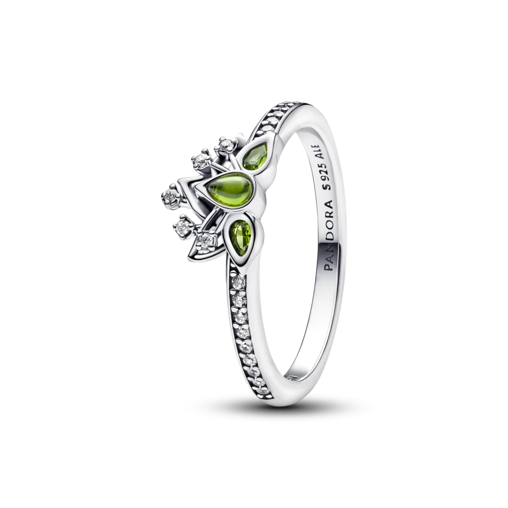 Anillo Pandora Tiara Princesa Tiana de Disney